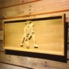 New England Patriots 1971-1992 Minute Man Wood Sign - Legacy Edition