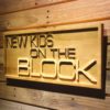 New Kids On The Block Wood Sign