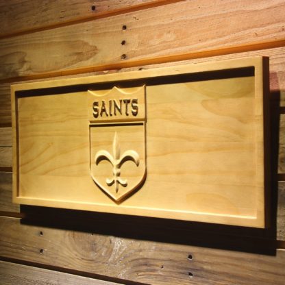 New Orleans Saints 1967-1984 Wood Sign - Legacy Edition neon sign LED