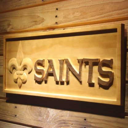 New Orleans Saints Wood Sign neon sign LED