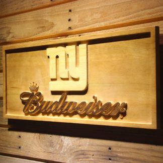 New York Giants Budweiser Wood Sign neon sign LED