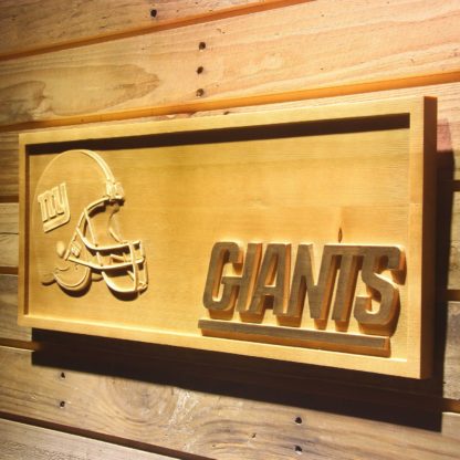 New York Giants Helmet Wood Sign neon sign LED