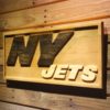 New York Jets NY Wood Sign