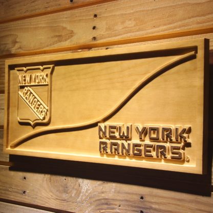 New York Rangers Split Wood Sign neon sign LED