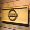 Nissan Wood Sign