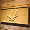 Oakland Athletics 1993-1994 Elephant Logo Wood Sign - Legacy Edition