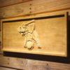 Oakland Athletics 1999 Turn Ahead the Clock Elephant Logo Wood Sign - Legacy Edition