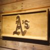 Oakland Athletics A`s Logo Wood Sign