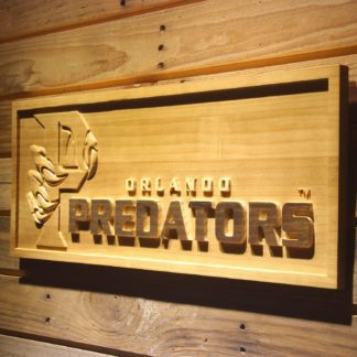 Orlando Predators Wood Sign - Legacy Edition neon sign LED