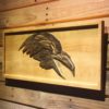 Baltimore Ravens 1996-1998 Raven Head Wood Sign - Legacy Edition