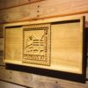 Baltimore Ravens Camden Yards Inaugural Wood Sign - Legacy Edition