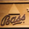 Bass First Pale Ale Wood Sign