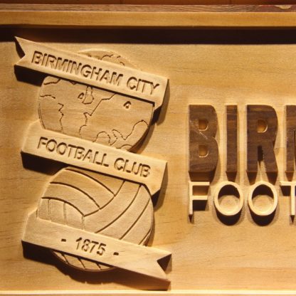 Birmingham City Football Club Wood Sign neon sign LED