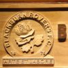 Blackburn Rovers FC Wood Sign