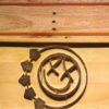 Blink 182 Smiley Wood Sign