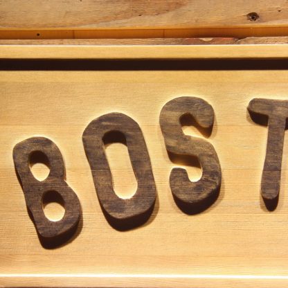 Boston Red Sox 1938-1968 Wood Sign - Legacy Edition neon sign LED