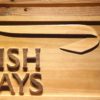 British Airways Wood Sign