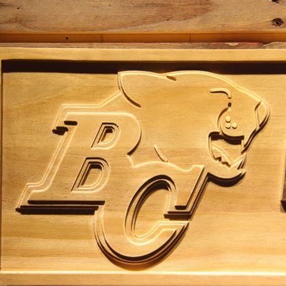 British Columbia Lions Wood Sign - Legacy Edition neon sign LED