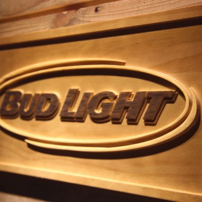 Bud Light Horizontal Wood Sign neon sign LED