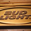 Bud Light Wood Sign