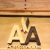American Airlines Wood Sign