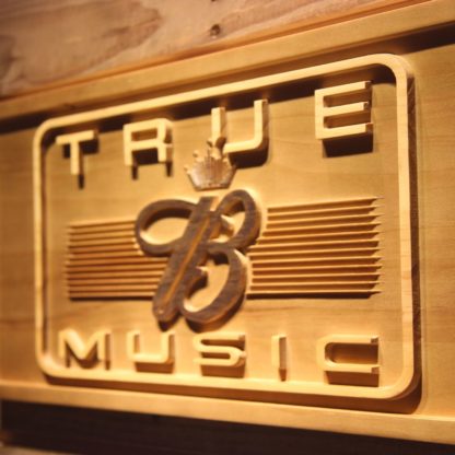 Budweiser True Music Wood Sign neon sign LED