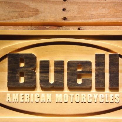 Buell Wood Sign neon sign LED