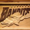 Buffalo Bandits Wood Sign