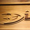 Anaheim Ducks Wood Sign