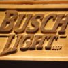 Busch Light Wood Sign