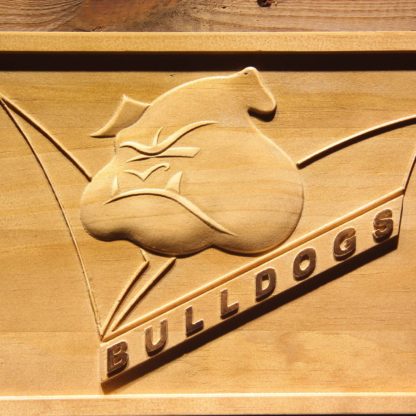 Canterbury-Bankstown Bulldogs Wood Sign neon sign LED