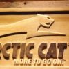 Arctic Cat All Terrain Wood Sign