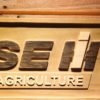 Case IH Agriculture Wood Sign