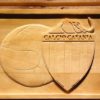 Catania Calcio Wood Sign