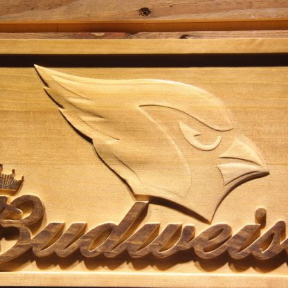 Arizona Cardinals Budweiser Wood Sign neon sign LED