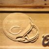 Chicago Bears Coors Light Helmet Wood Sign