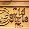 Chicago Cubs Old Style Beer Wood Sign
