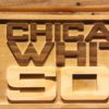 Chicago White Sox 2 Wood Sign
