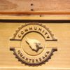 Arizona Cardinals Community Quarterback Wood Sign - Legacy Edition