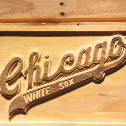 Chicago White Sox 1971-1975 Wood Sign - Legacy Edition neon sign LED