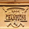 Chicago White Sox 2005 Champion Logo A Wood Sign - Legacy Edition