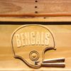 Cincinnati Bengals 1968-1979 Helmet Wood Sign - Legacy Edition