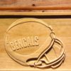 Cincinnati Bengals 1980 Helmet Wood Sign - Legacy Edition