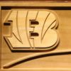 Cincinnati Bengals Split Wood Sign