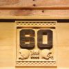 Cleveland Browns 60th Anniversary Logo Wood Sign - Legacy Edition