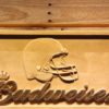 Cleveland Browns Budweiser Wood Sign