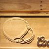 Cleveland Browns Coors Light Helmet Wood Sign