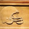 Cleveland Browns Helmet Wood Sign