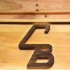 Cleveland Browns Unused CB Logo Wood Sign - Legacy Edition