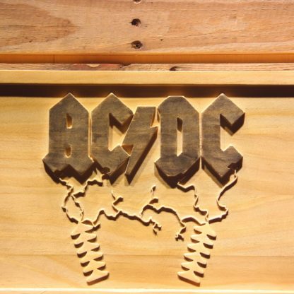 AC/DC Thunderstruck Wood Sign neon sign LED